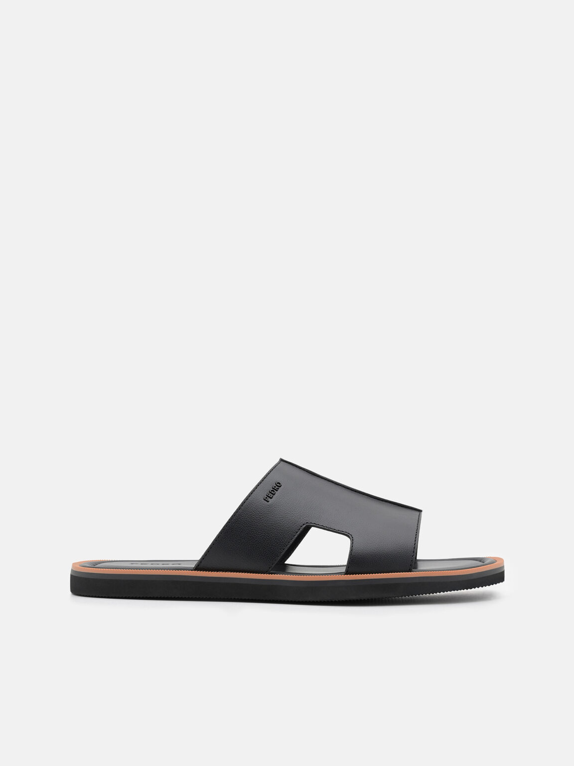Sandal Slide Kulit, , hi-res