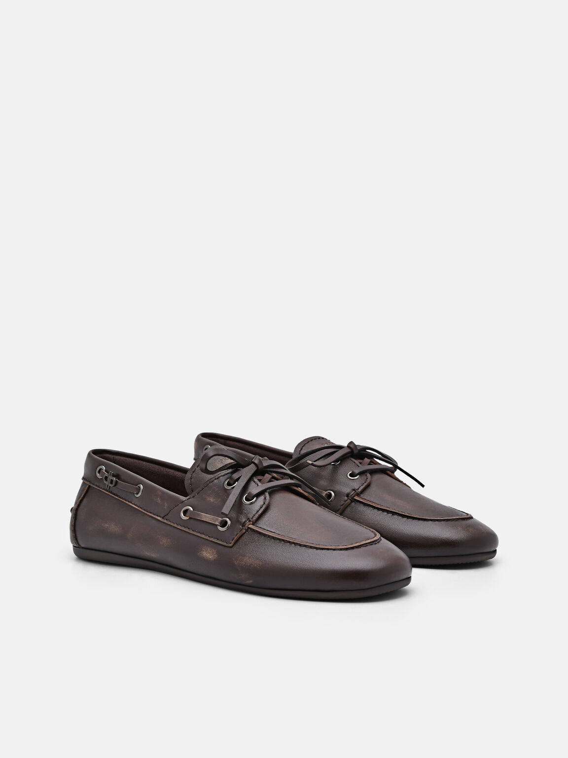 Dee Leather Boat Shoes, 