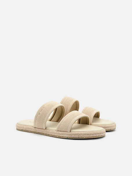 PEDRO Icon Leather Heel Sandals, Black