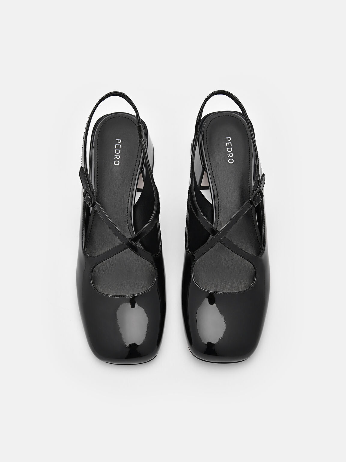 Sepatu Mary Jane Kulit Effie, 