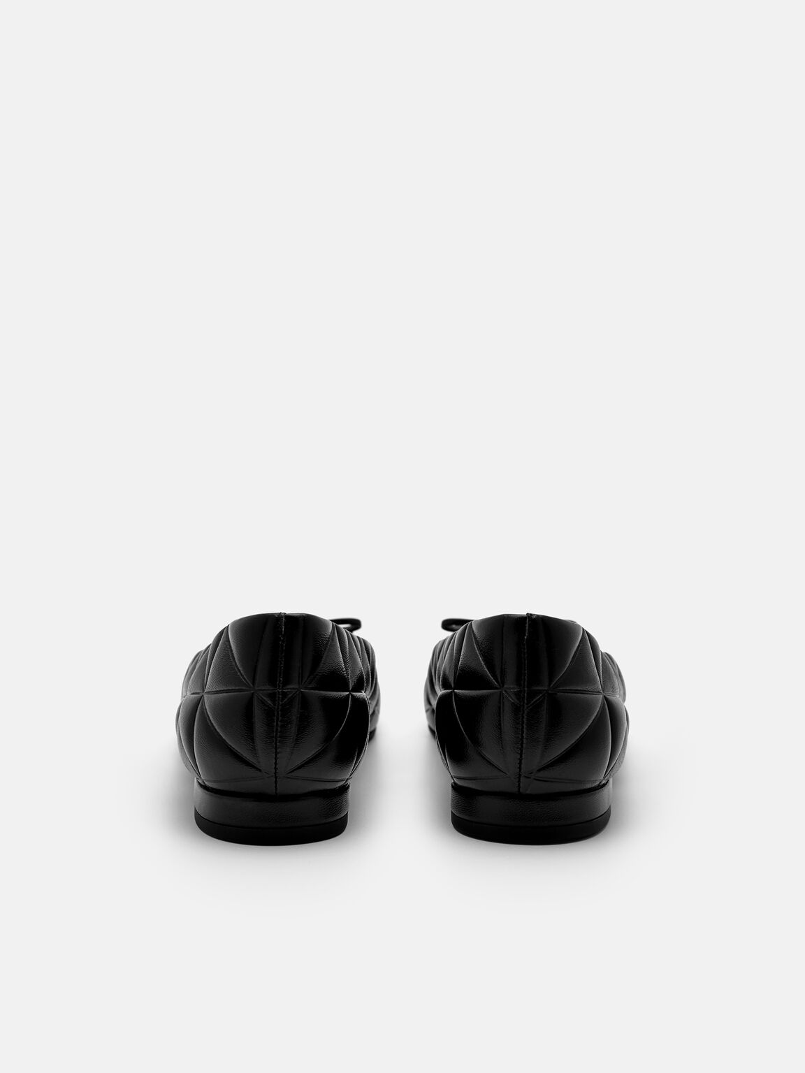 Kayla Leather Ballerina Flats in Pixel, 