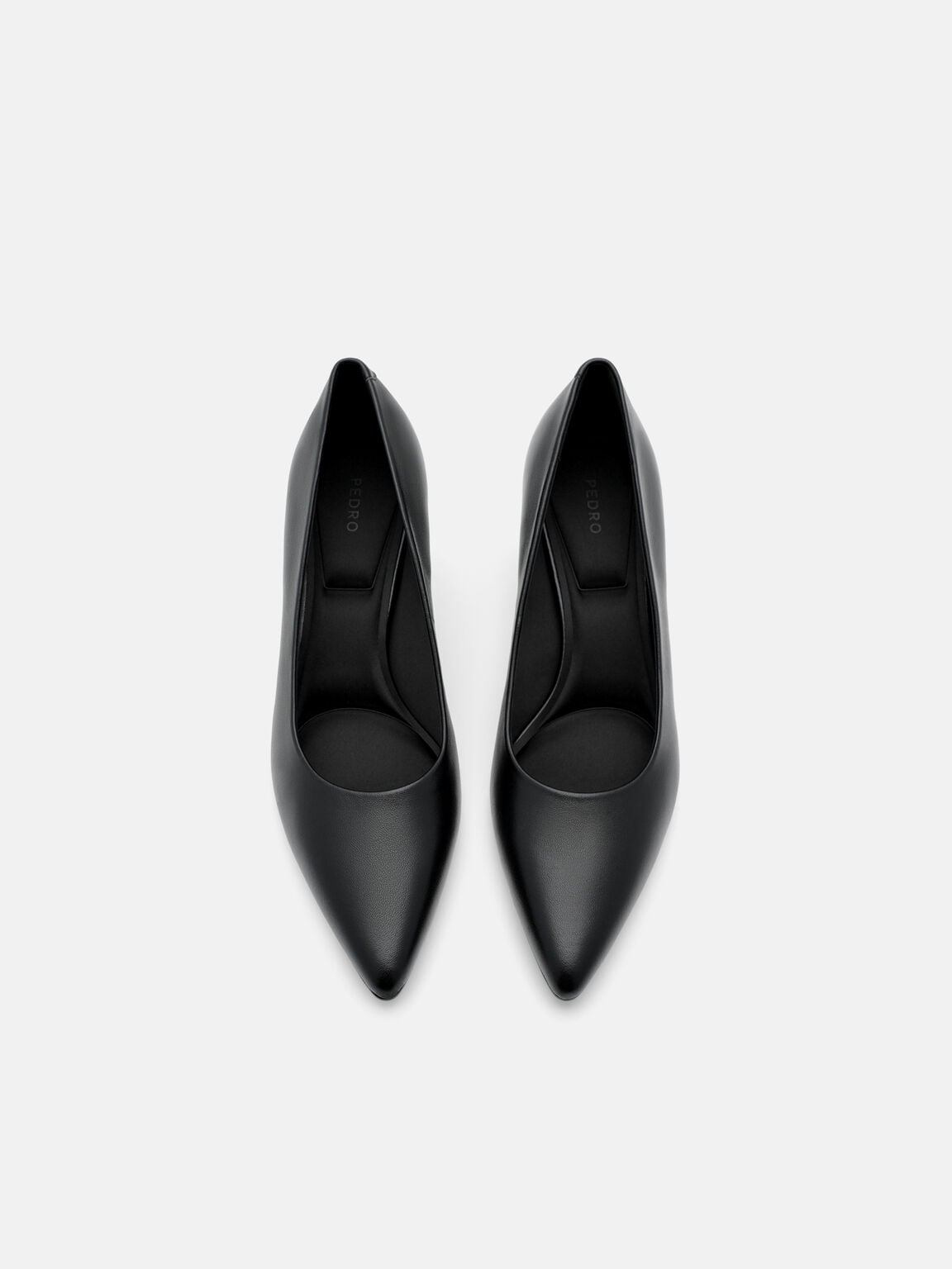 Quinn Leather Heel Pumps, , hi-res