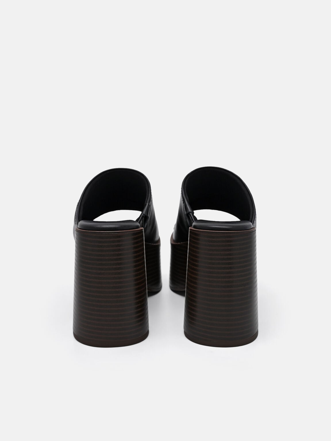 Estella Leather Platform Wedge Sandals, , hi-res
