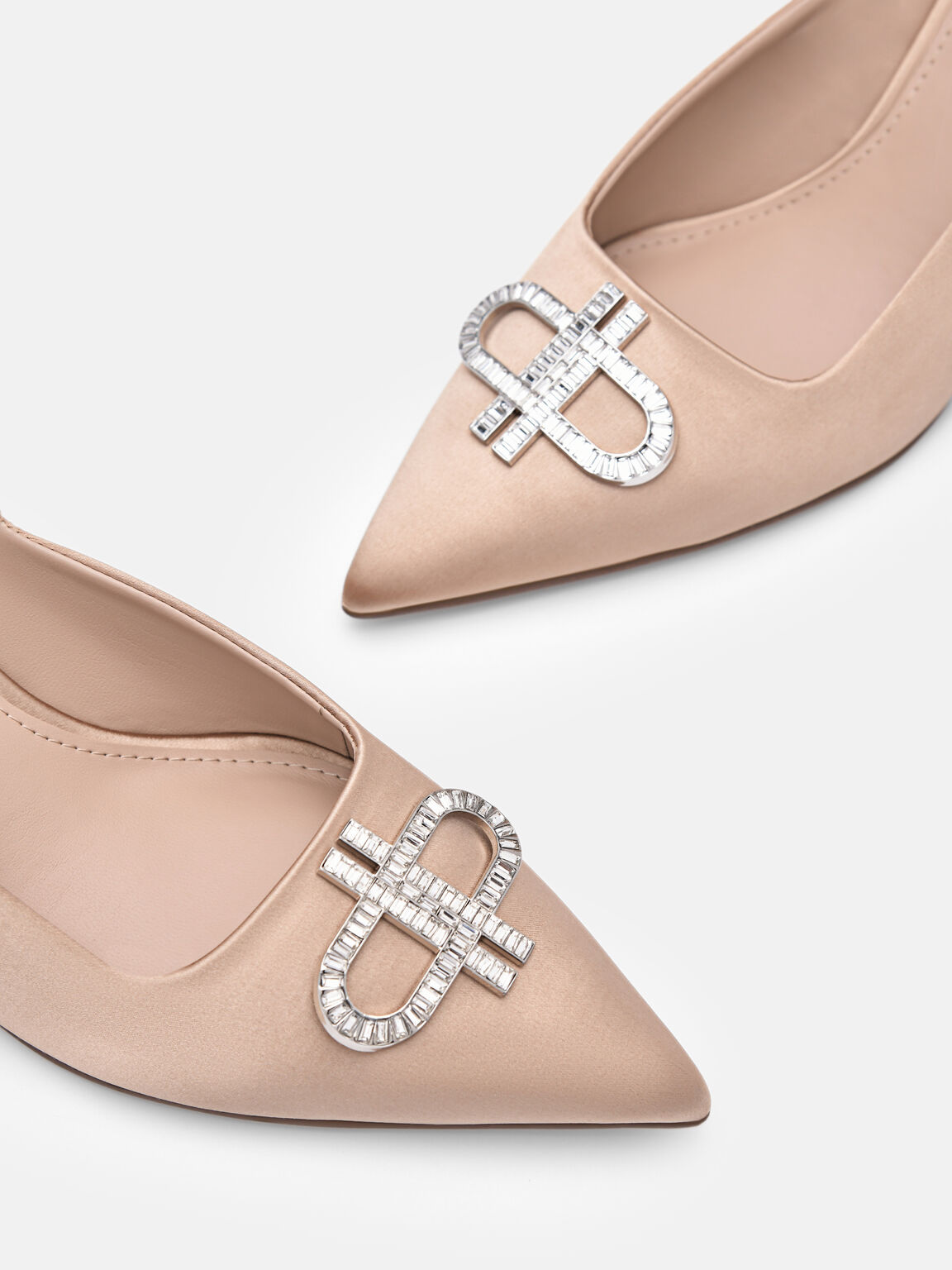 PEDRO Icon Satin Pumps, 