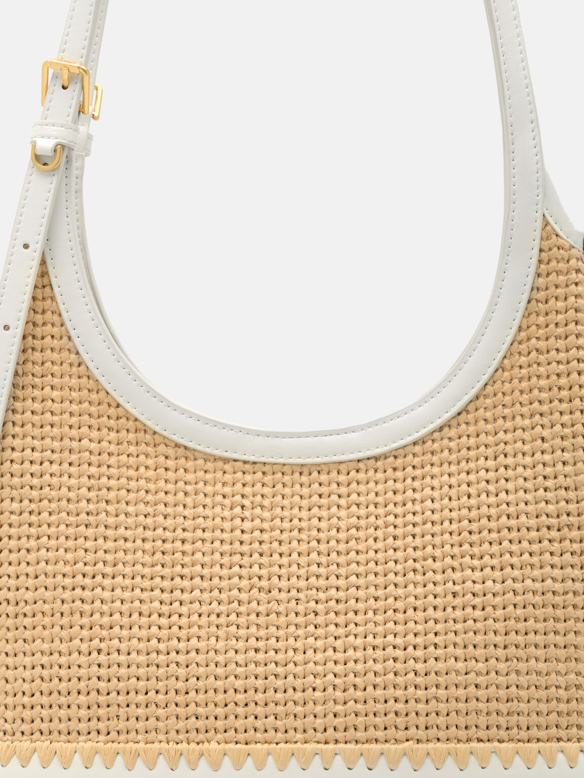 Saskia Raffia Hobo Bag, , hi-res