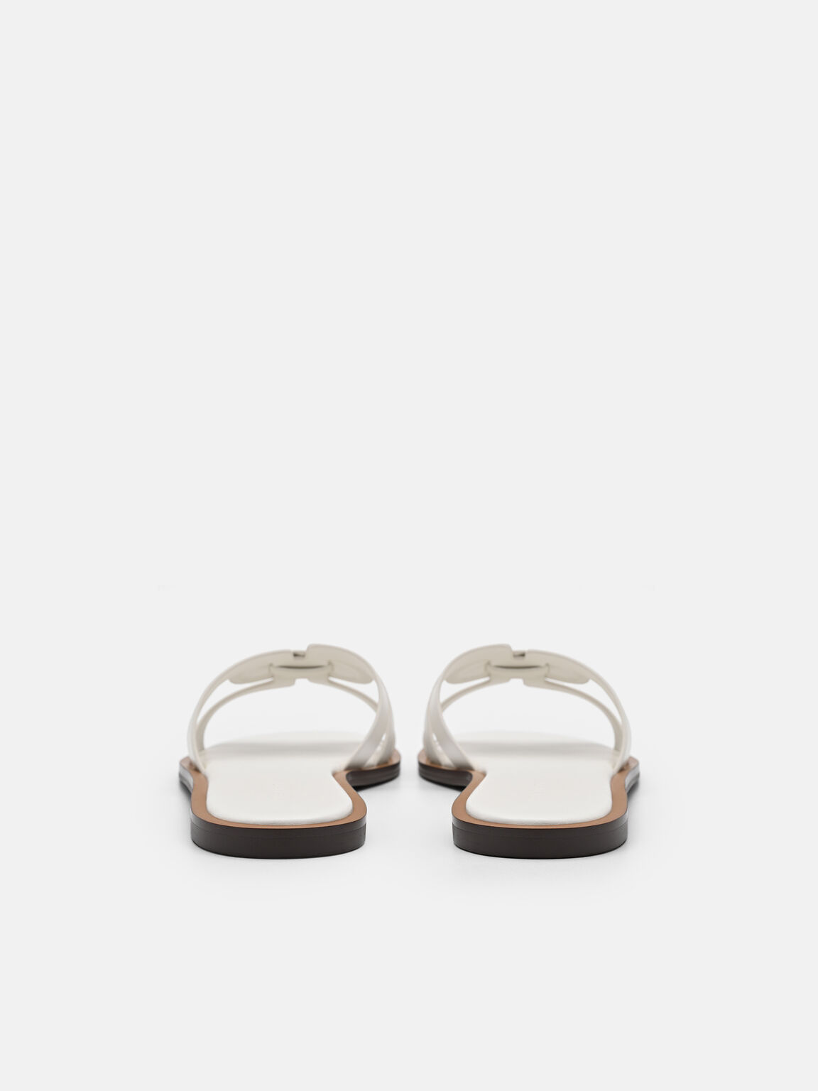 Carmel Sandal Slide Kulit, , hi-res