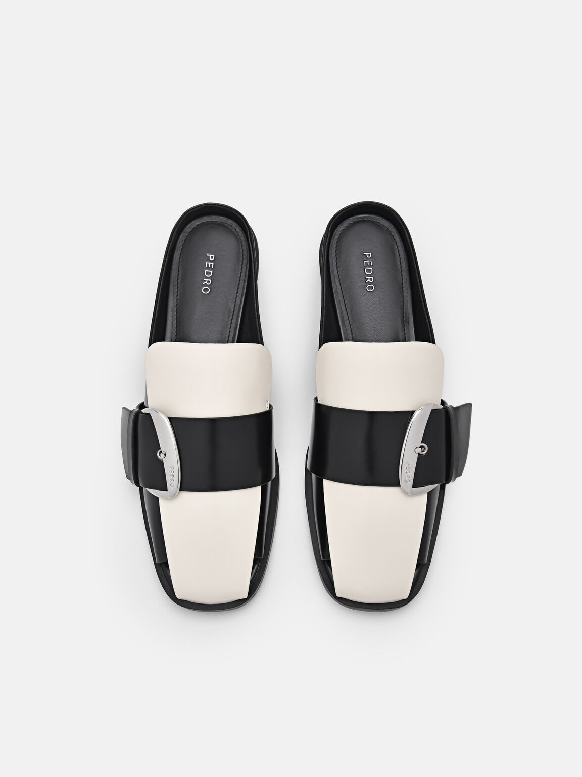 Alyda Leather Mules, 