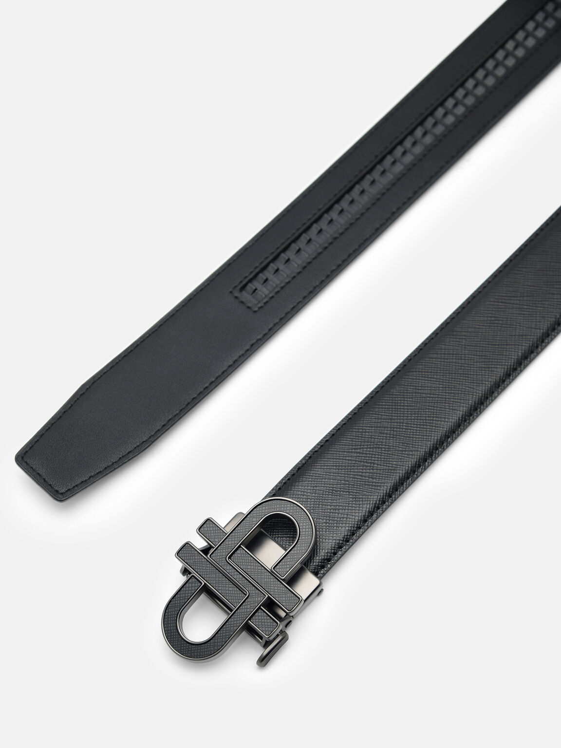 PEDRO Icon Saffiano Leather Automatic Belt, 