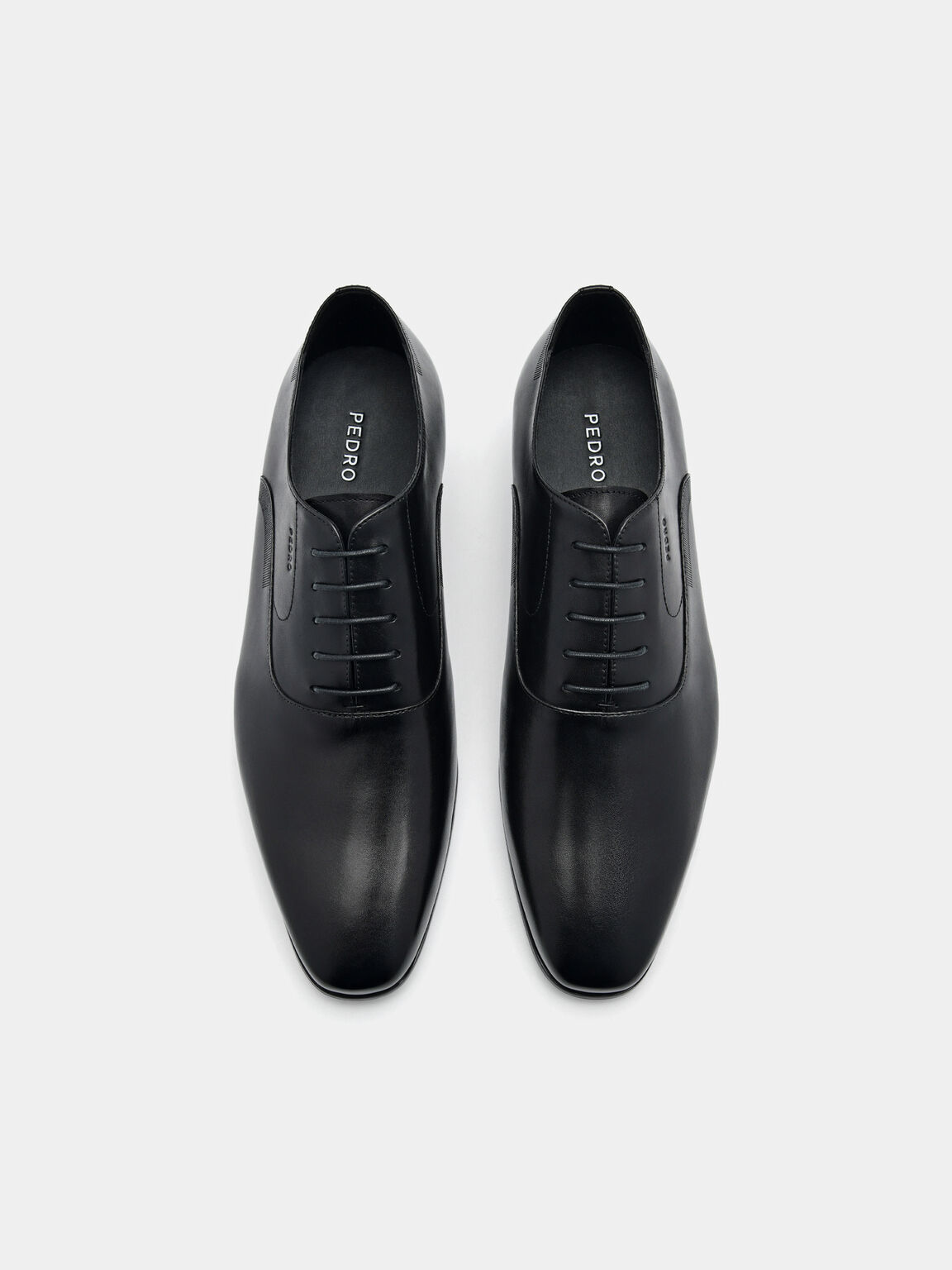 Sepatu Oxford Kulit Mengilap, 