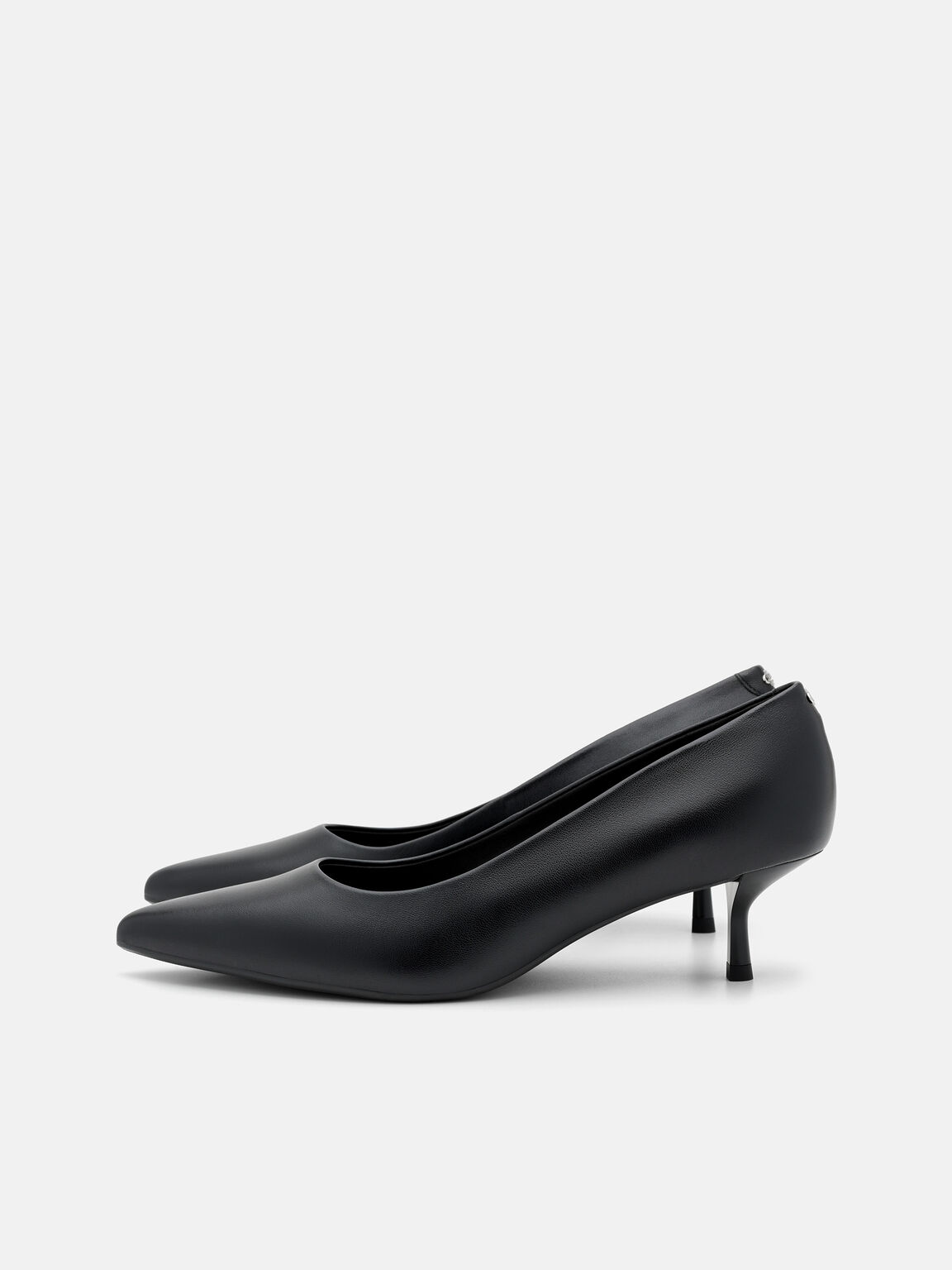 Quinn Leather Heel Pumps, , hi-res