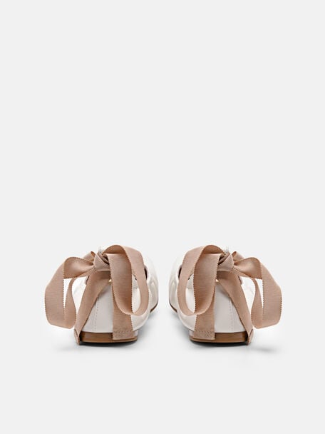 Lexa Leather Ballerina Flats, , hi-res