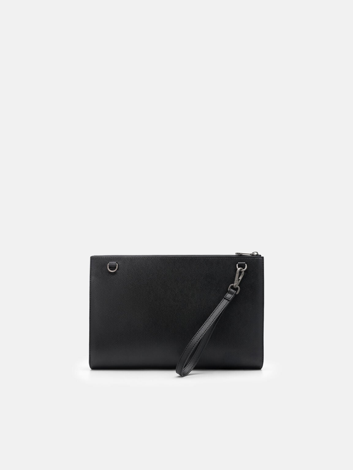 Saffiano Leather Portfolio Bag, 