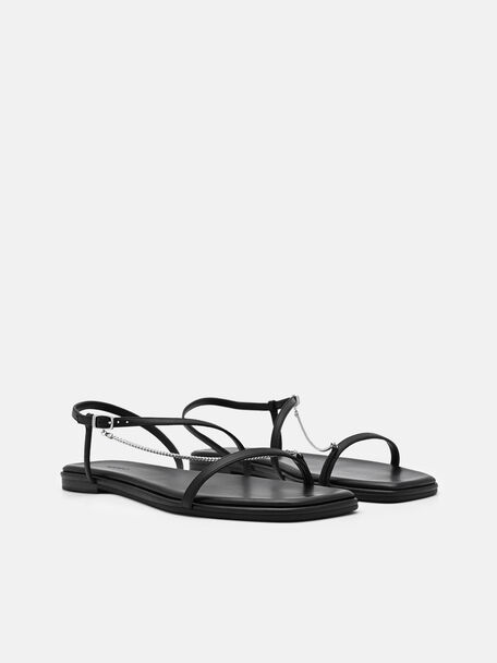 Marland Leather Ankle Strap Sandals, , hi-res
