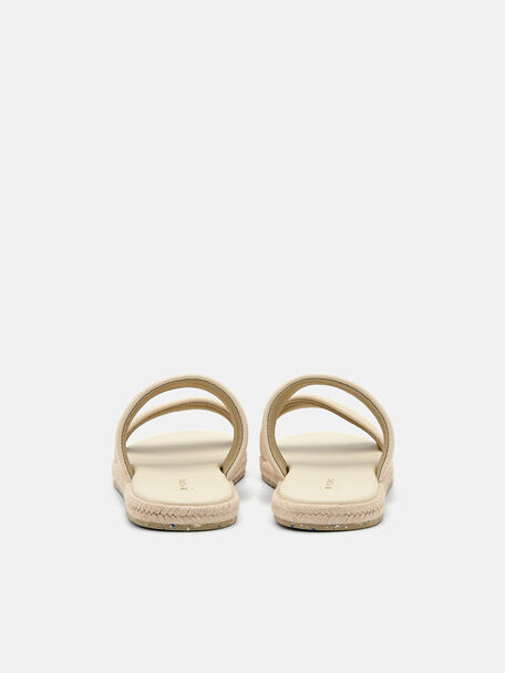 PEDRO Icon Leather Heel Sandals, Black