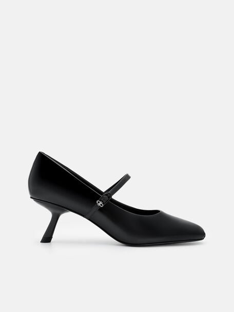 Kiana Patent Leather Heel Pumps, , hi-res