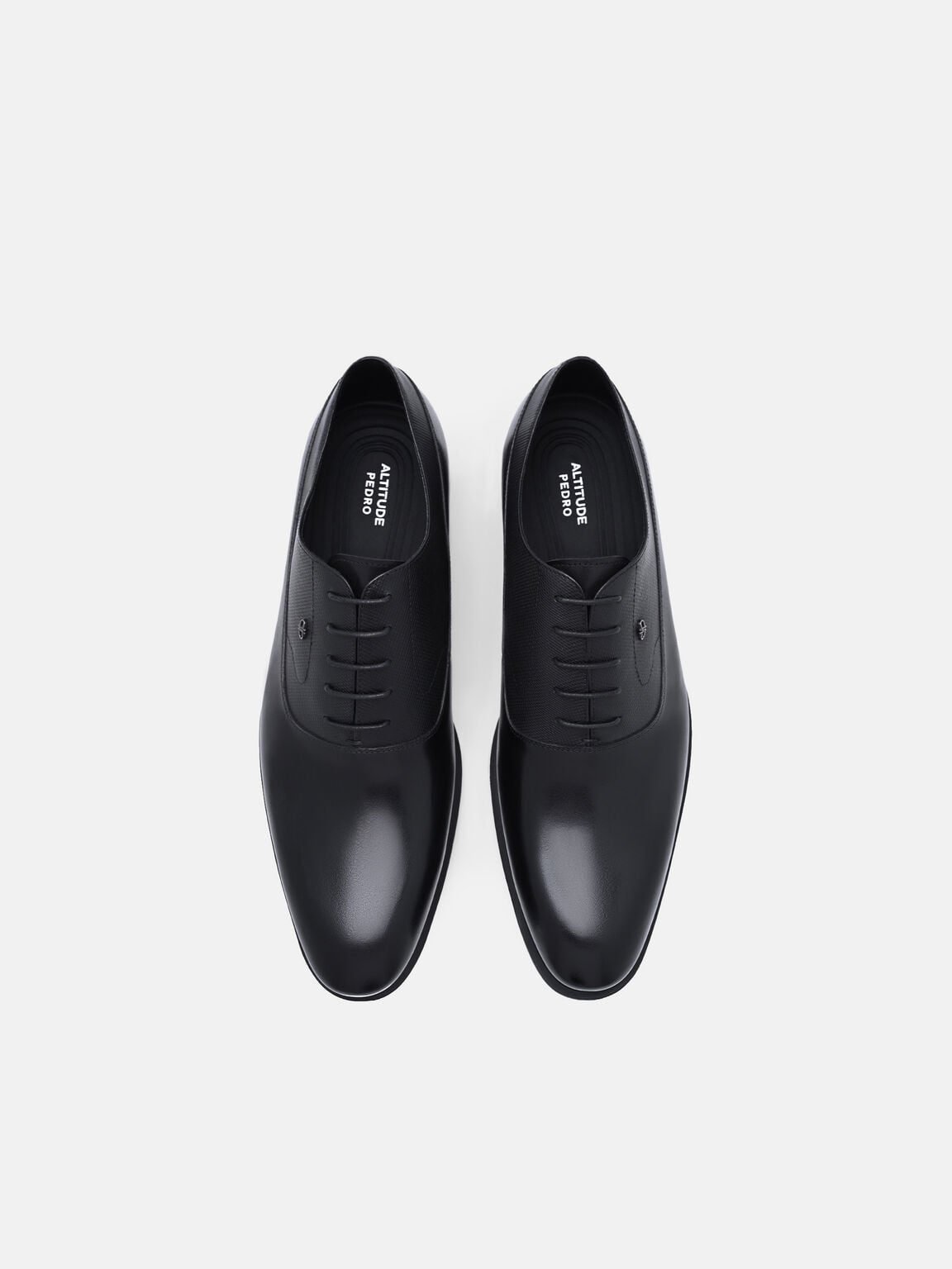 Altitude Burnished Leather Oxford Shoes, , hi-res