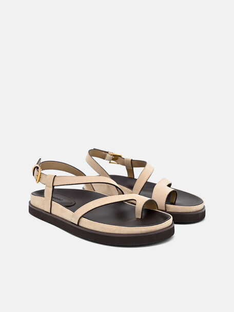 Sandal Bakcstrap Suede, , hi-res