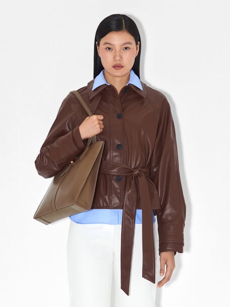 PEDRO Studio Leather Tote Bag, , hi-res