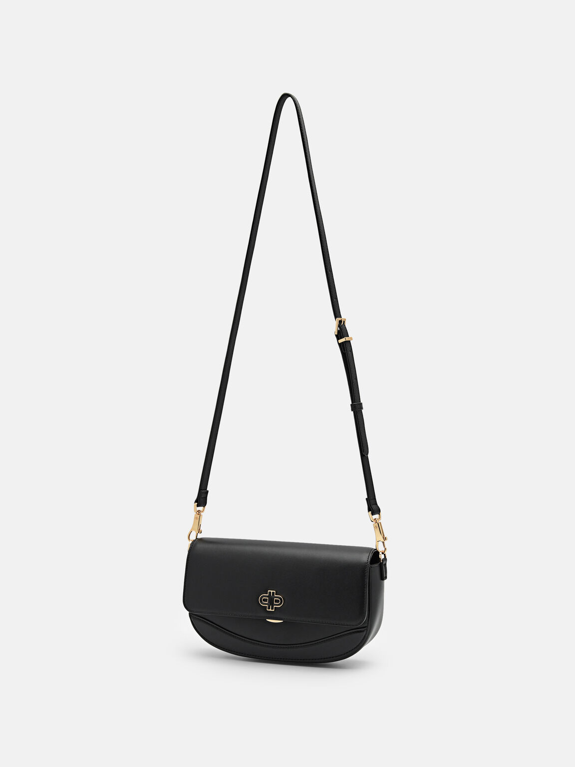 Leather Shoulder Bag, , hi-res