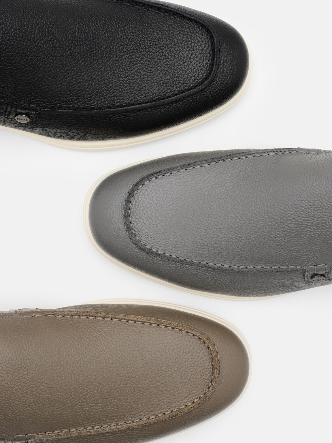 Oliver Tumbled Leather Loafers, , hi-res