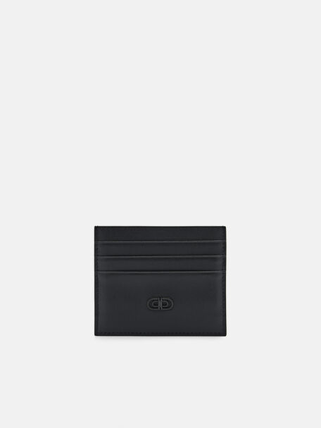 PEDRO Icon Leather Card Holder, Black, hi-res