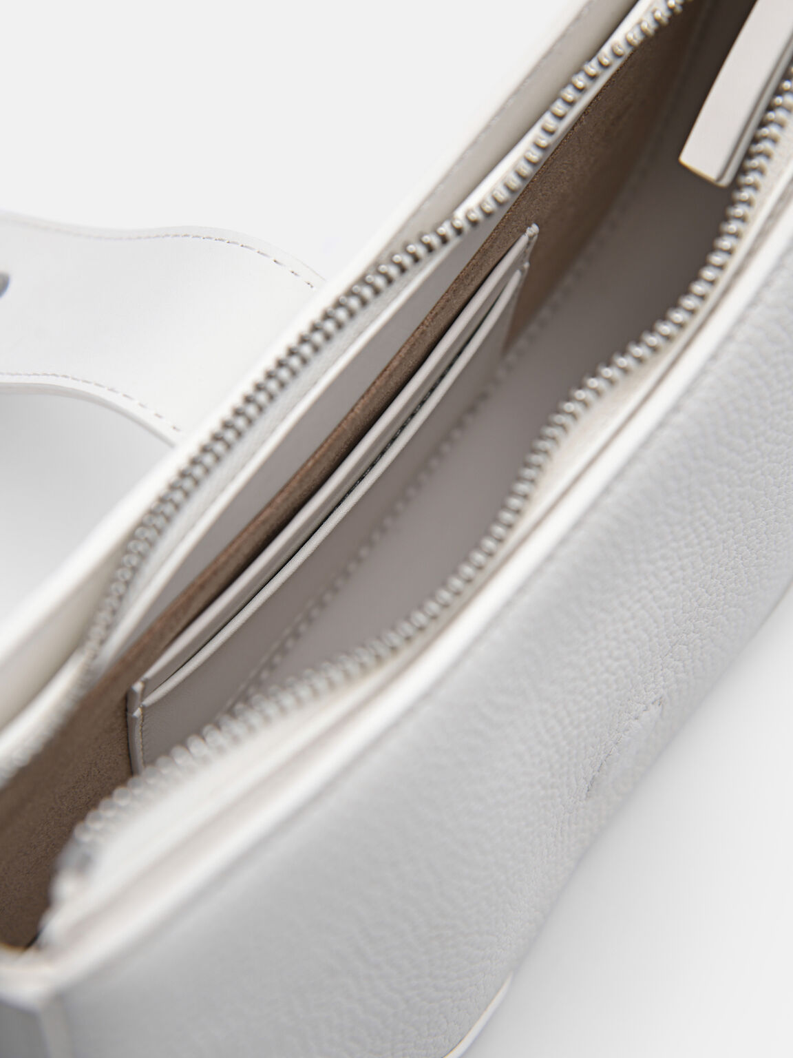 Helix Leather Shoulder Bag, 