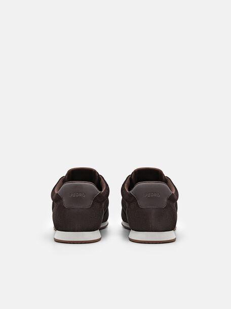 PEDRO Icon Leather Heel Sandals, Black