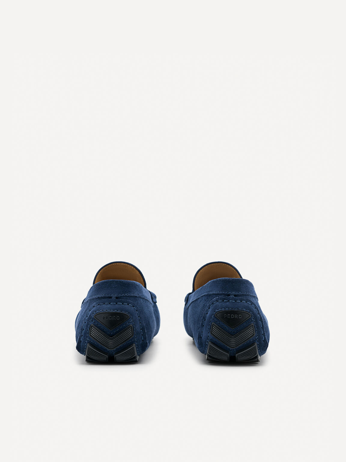 Sepatu Mengemudi Perangkat Keras Kulit, 