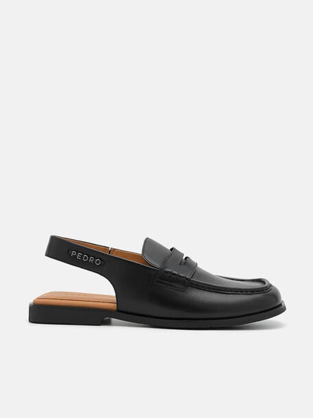 Ewan Leather Penny Loafers, 