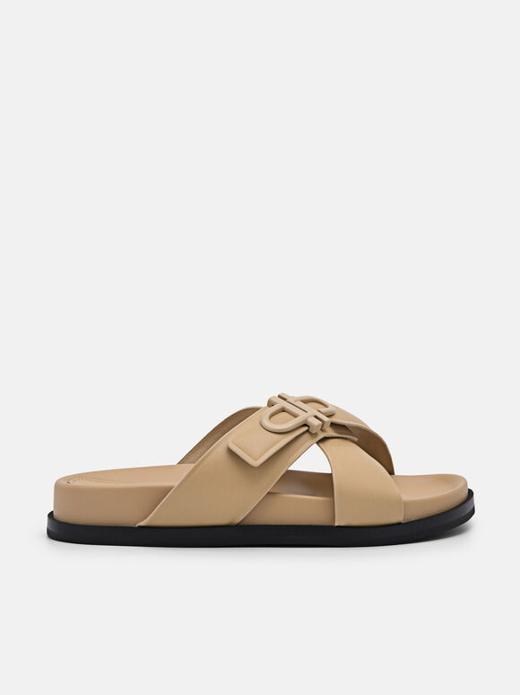 PEDRO Icon Cross Sandals, Nude, hi-res