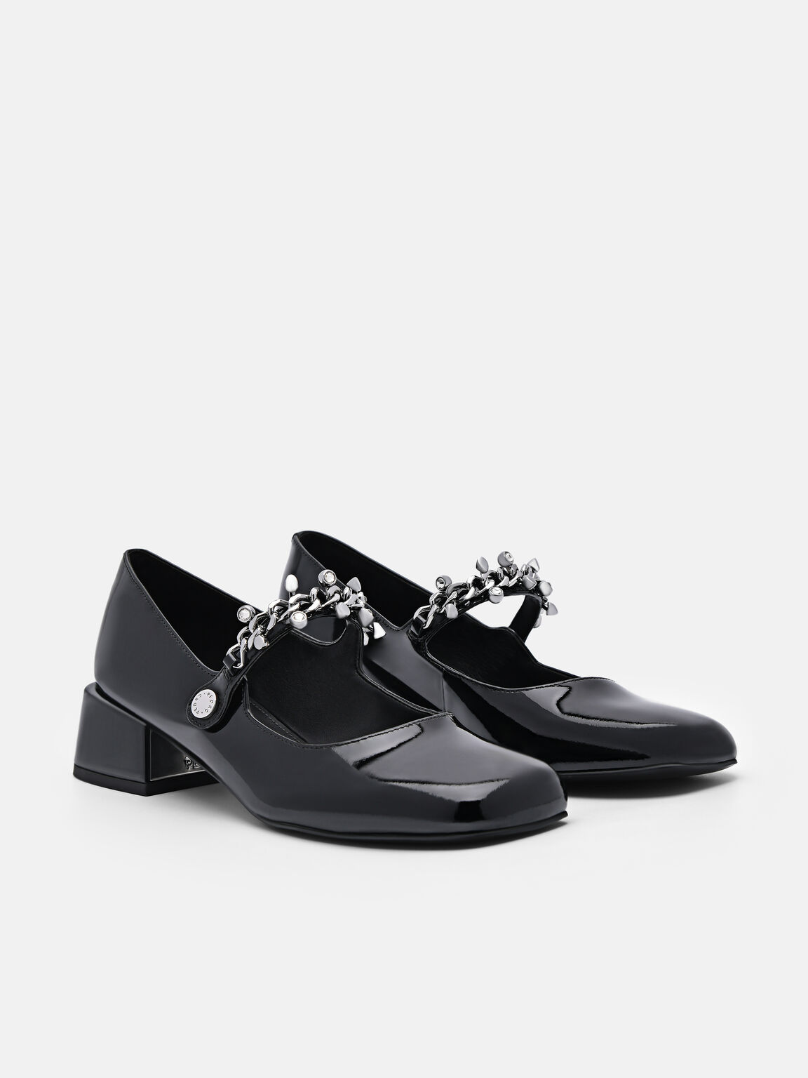 Sepatu Mary Jane Kulit Cami, 