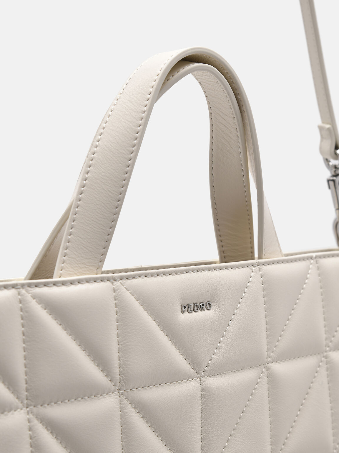 PEDRO Studio Kayla Leather Tote Bag in Pixel, 