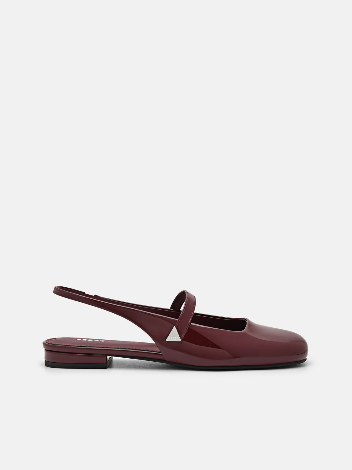 Tria Slingback Mules, Wine, hi-res