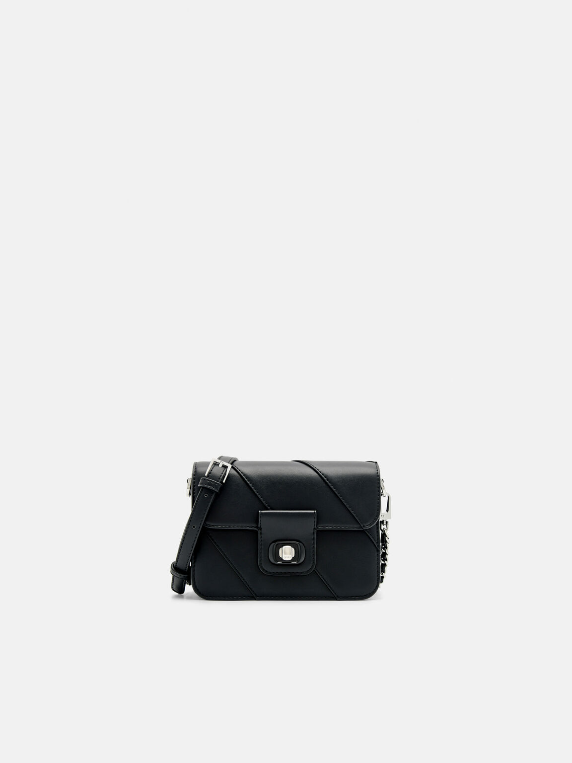 Eden Mini Shoulder Bag, Black, hi-res