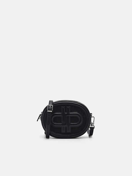PEDRO Icon Round Leather Shoulder Bag, 