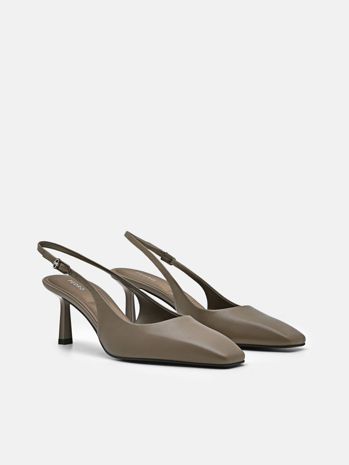 PEDRO Studio Leather Slingback Pumps, 