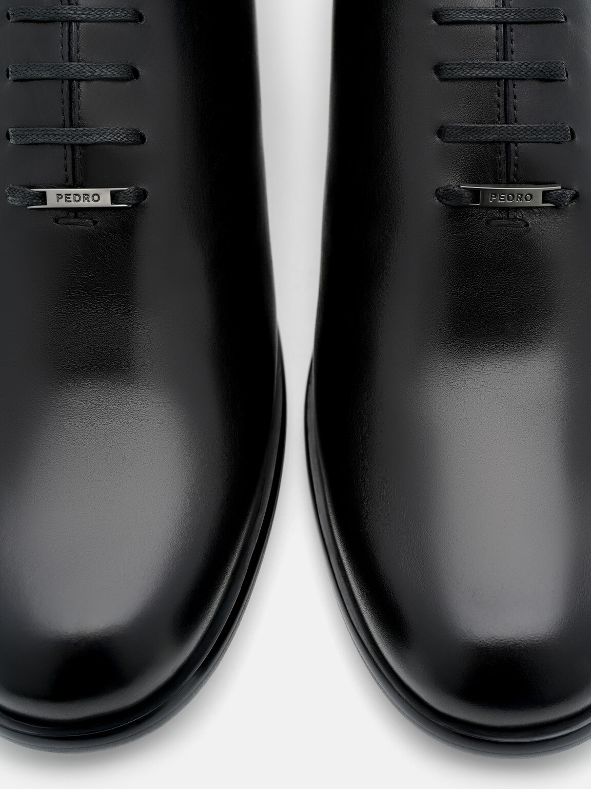 Burnished Leather Oxford Shoes, , hi-res