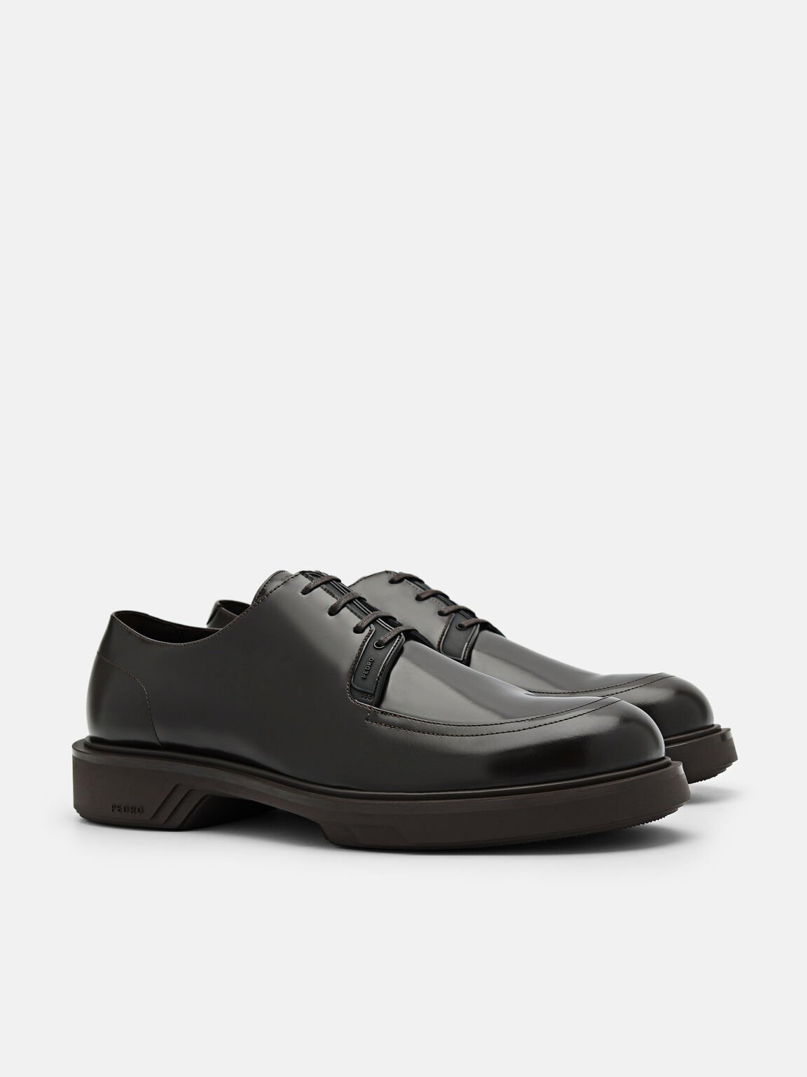 Loop Leather Derby Shoes, 