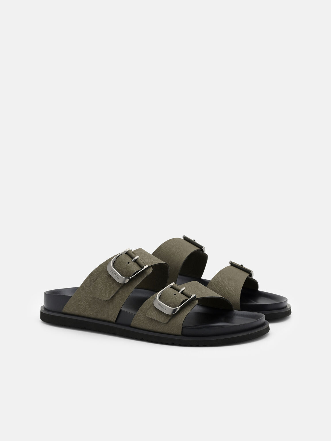 Sandal Slide Helix Pria, , hi-res
