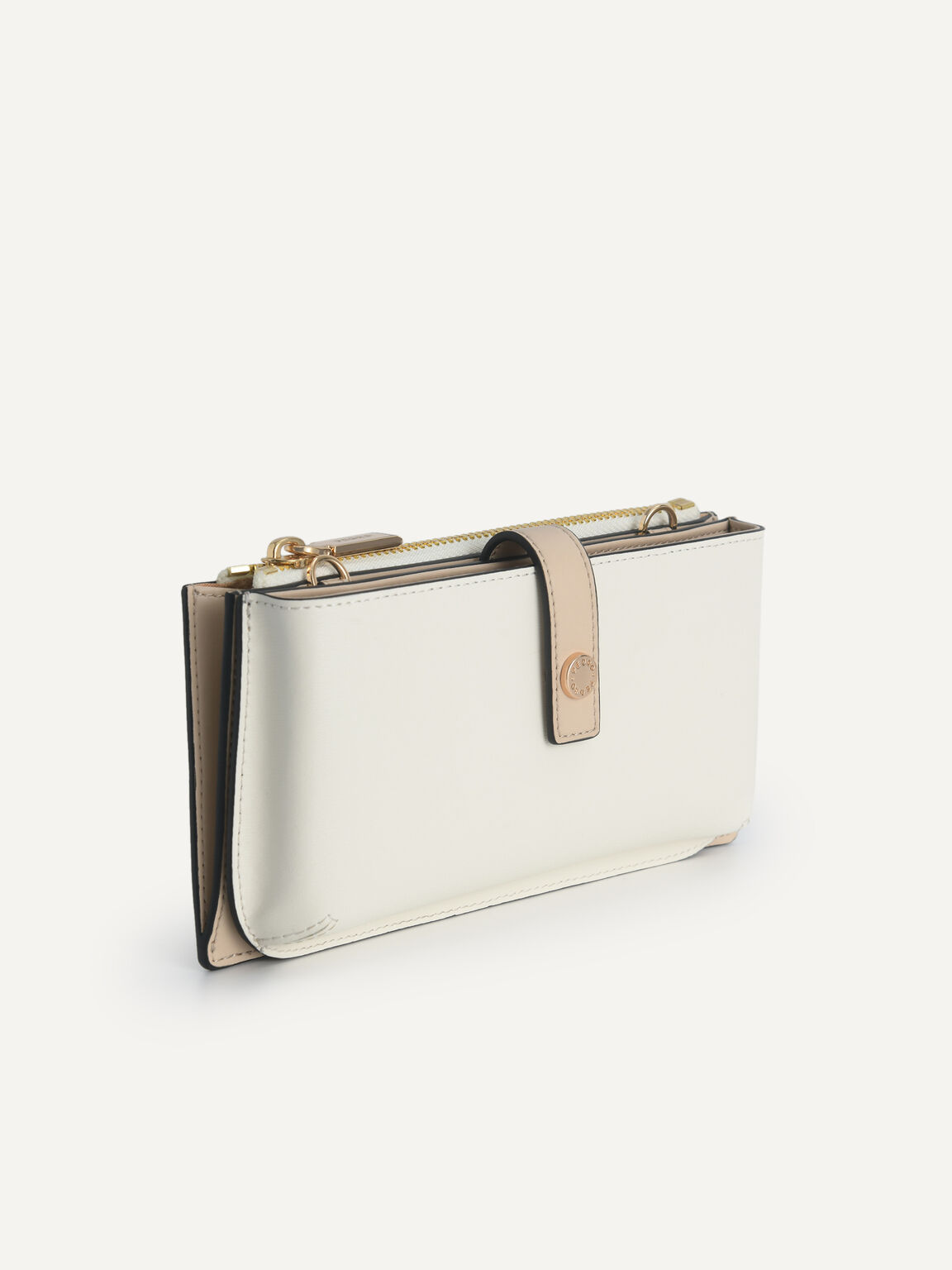 Textured Leather Phone Pouch, 