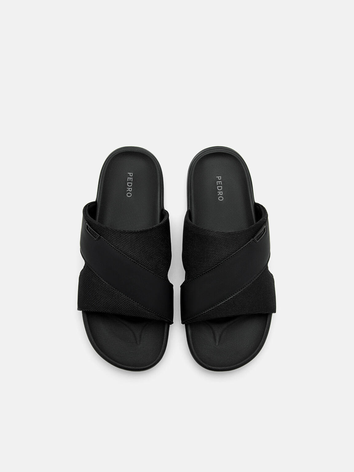 Mesh Slide Sandals, 