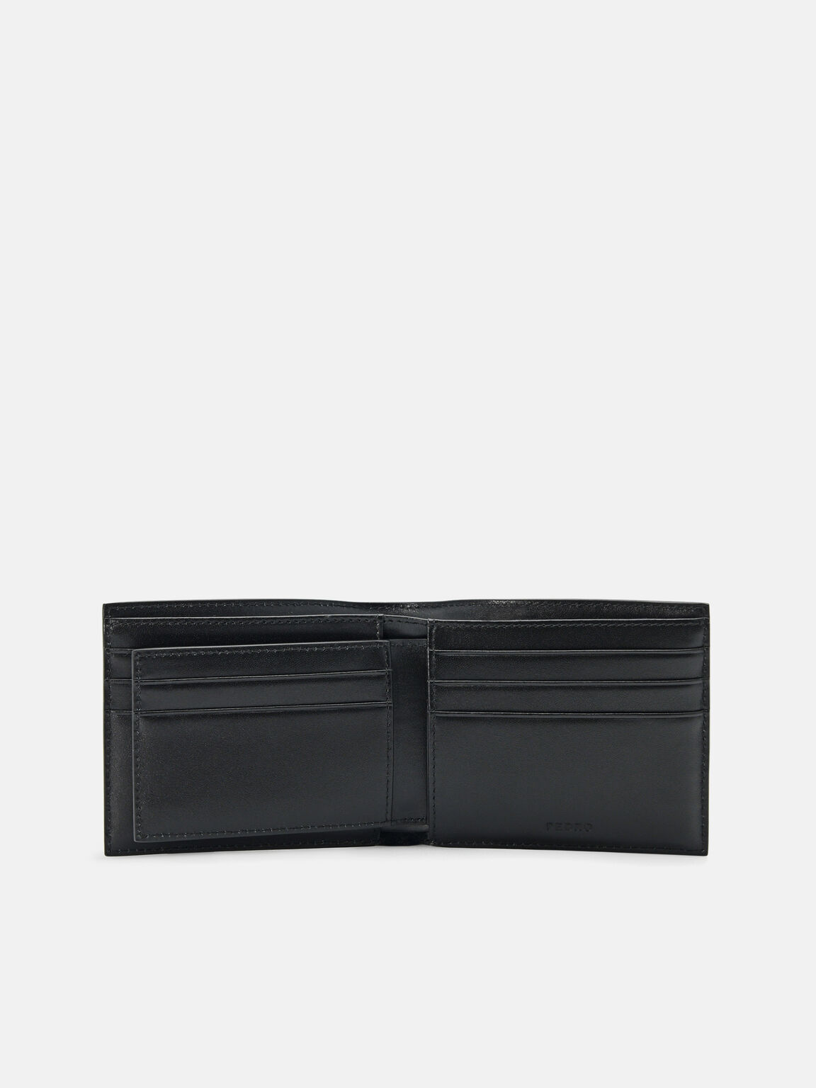 Saffiano Leather Bi-Fold Wallet with Insert, 