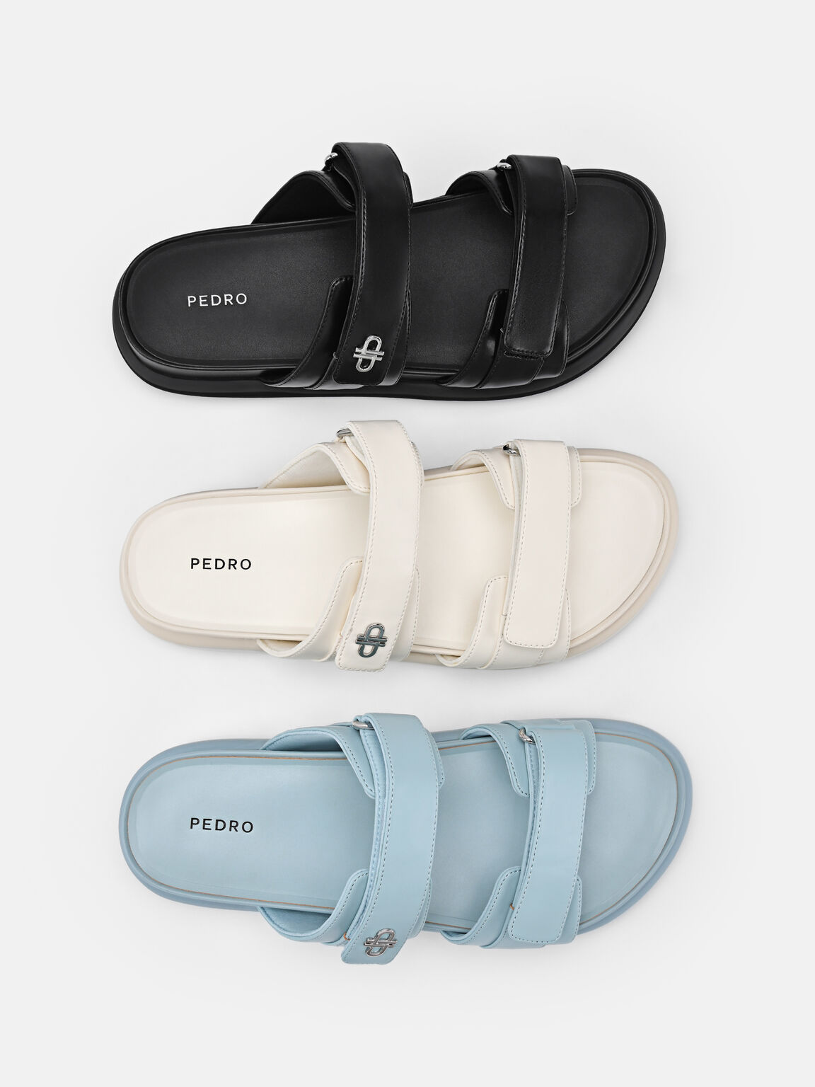 Sandal Slip-On Chalk Velcro, 