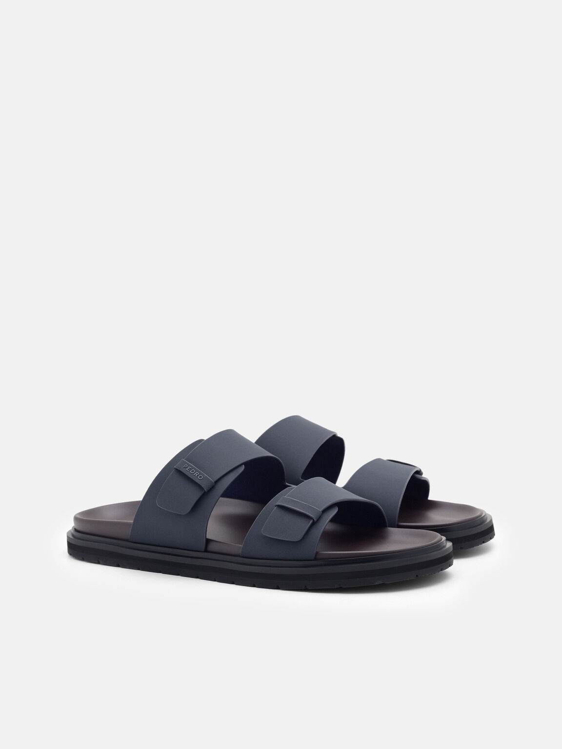 Band Slide Sandals, , hi-res