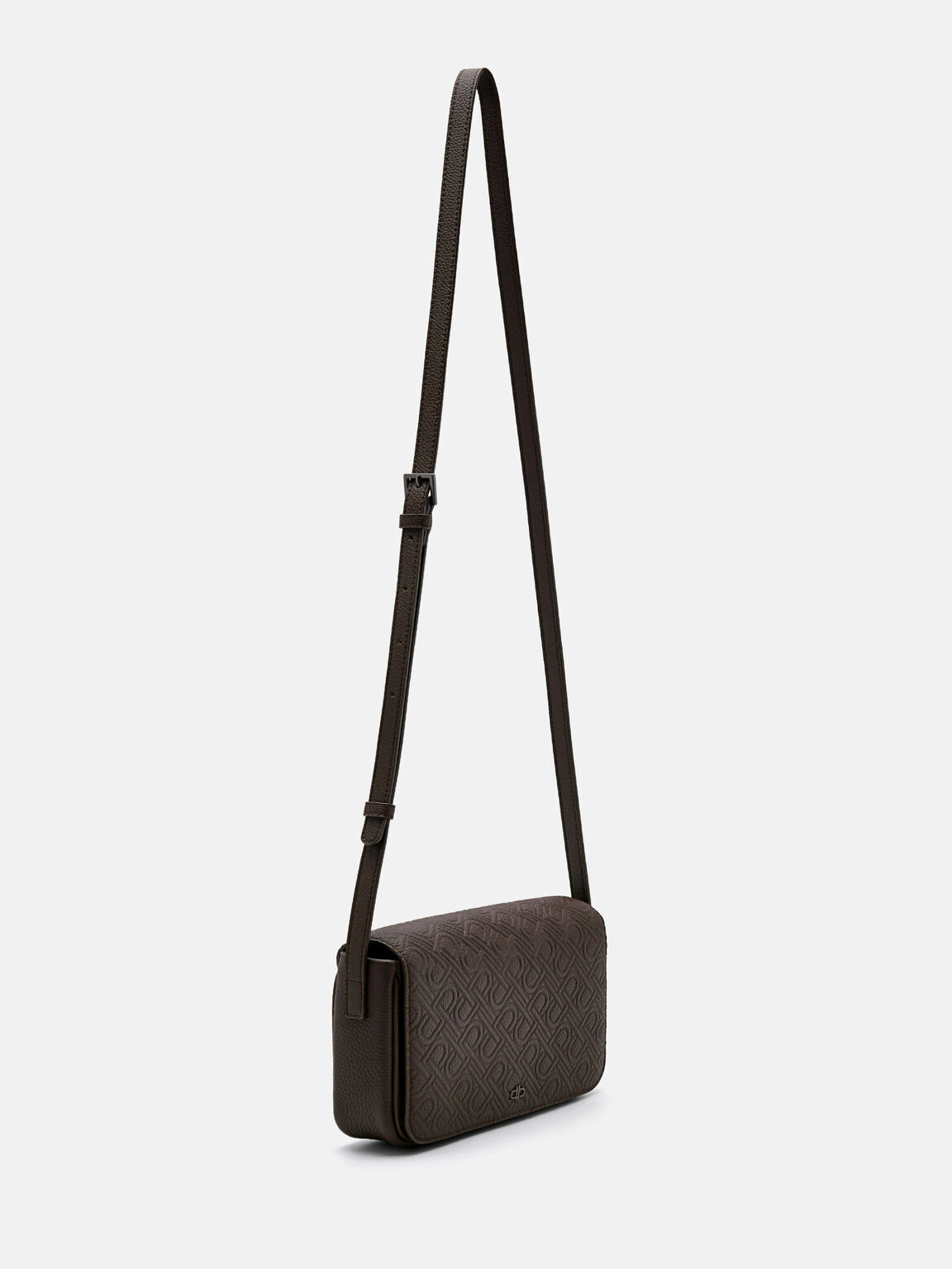 Embossed Leather Pouch, , hi-res