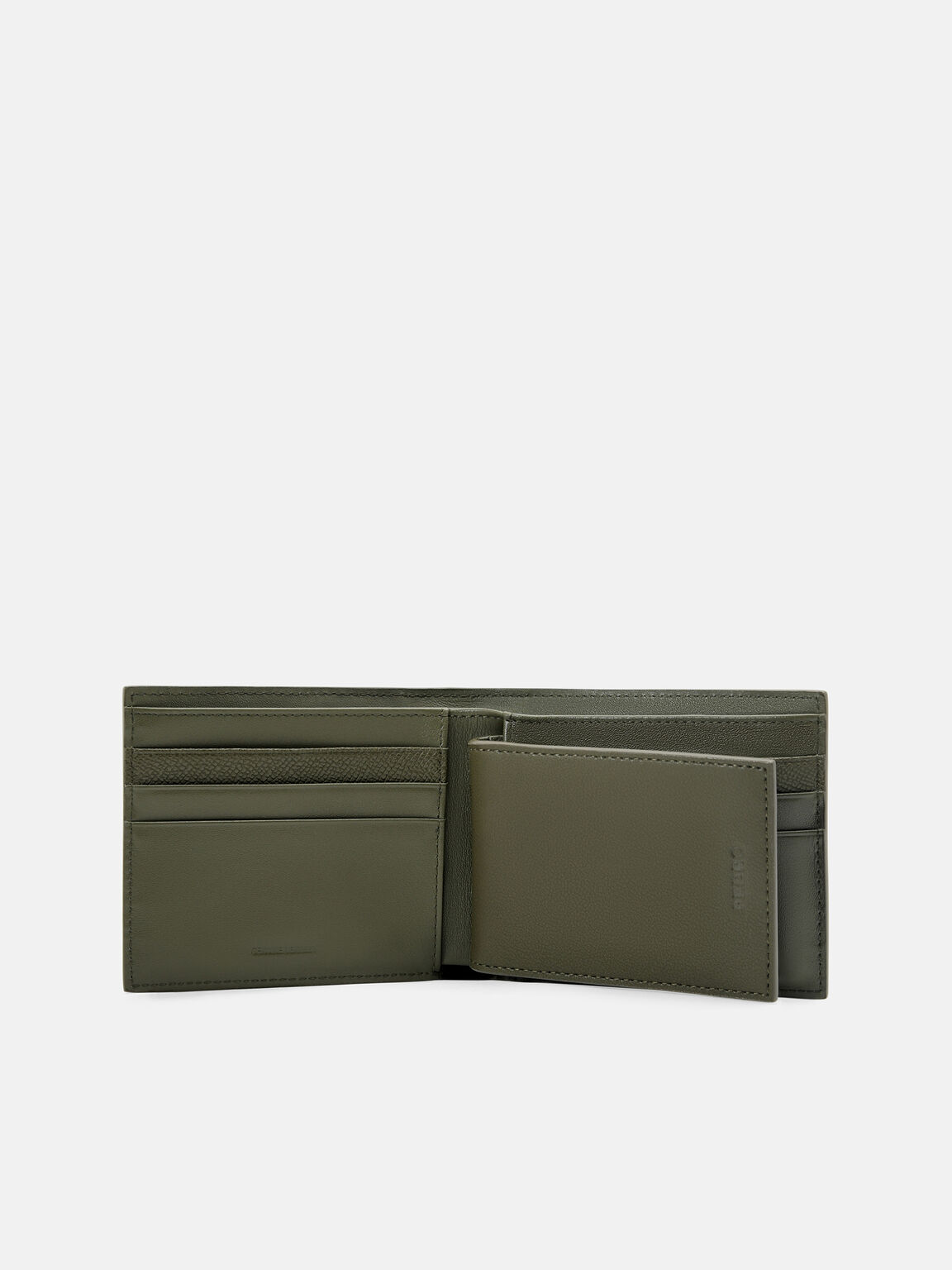 Leather Bi-Fold Wallet with Insert, 