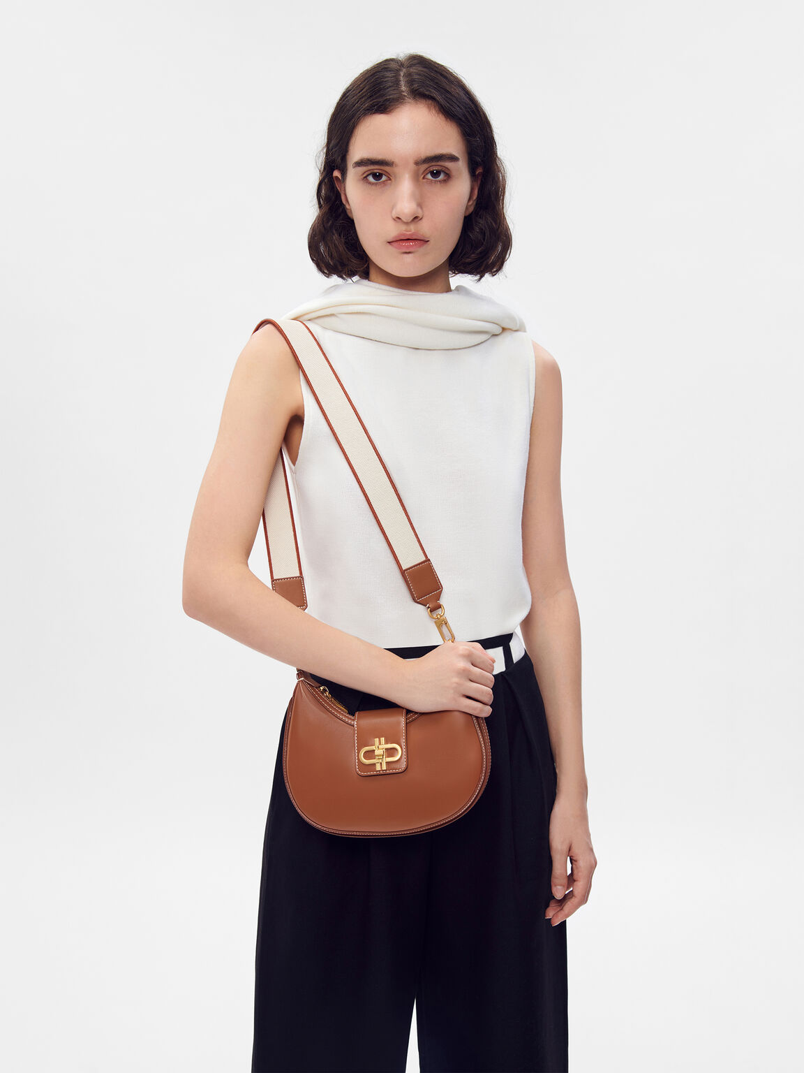 PEDRO Icon Leather Hobo Bag, 