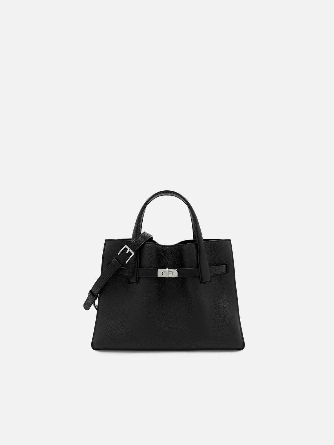 Tas Tangan Kulit Sedang Danielle, , hi-res