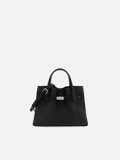 Tas Tangan Kulit Sedang Danielle, , hi-res