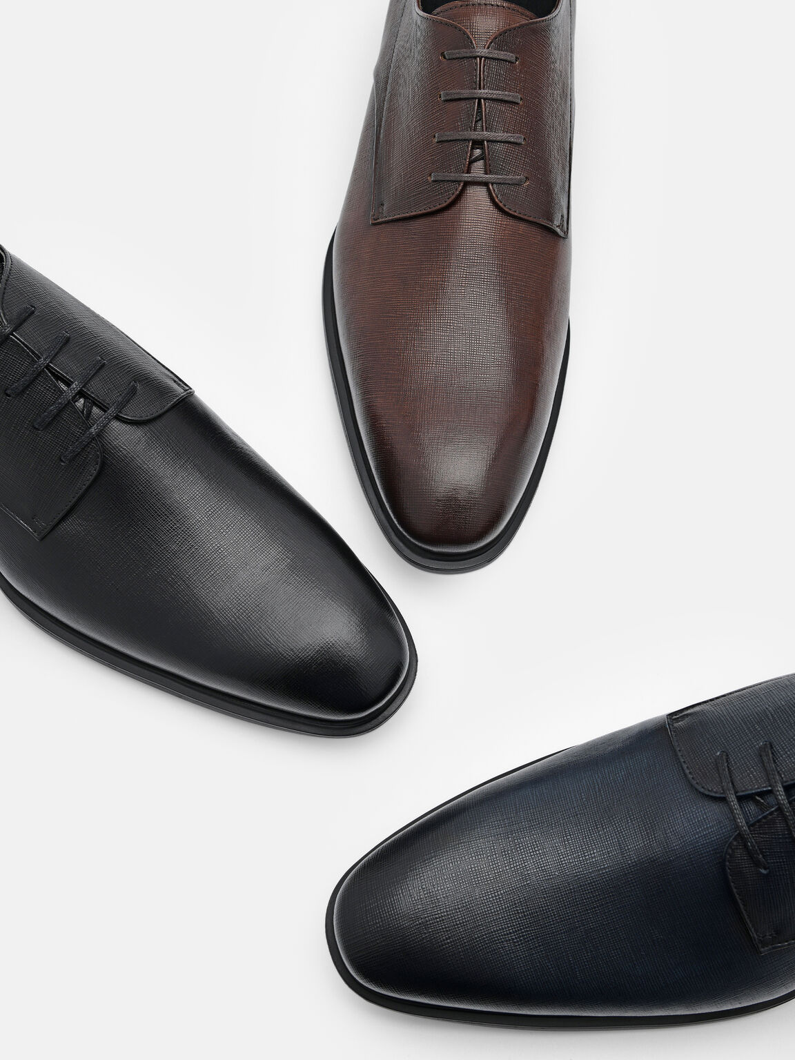 Altitude Lightweight Leather Derby Shoes, 